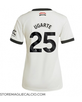 Manchester United Manuel Ugarte #25 Maglia Gara Terza Repliche 2024-25 Donna